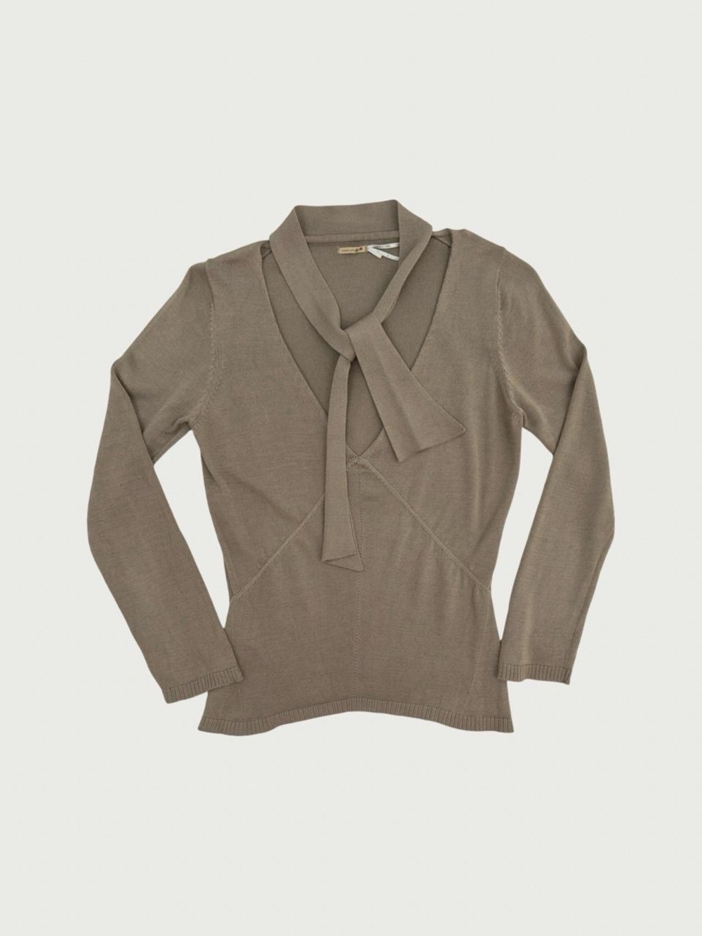 Max Studio Silk Knit Top